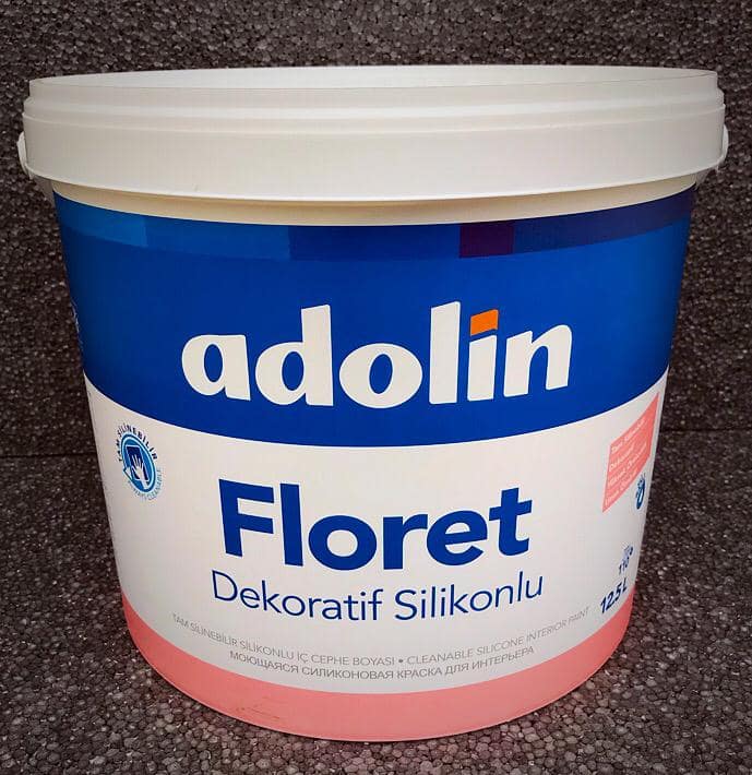 Adolin Floret silikonlu silinebilir duvar boyası